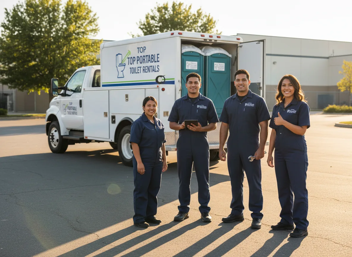 Short Term Porta Potty Rental company in Cropsey, IL